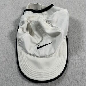 Nike Featherlight Hat‎ White Adult 5 Panels Running Drifit